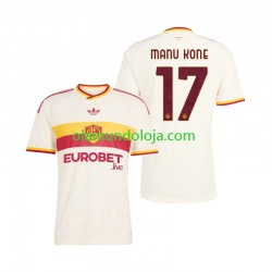 AS Roma Camisola Manu Kone 17 m Equipamento Segundo Manga Curta Equipamento Primeiro 2026-2027